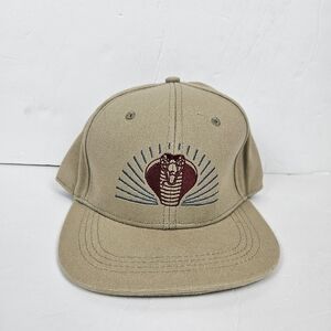 Cottom On Embroidered Cobra Tan Cap‎ Snapback Adjustable NEW